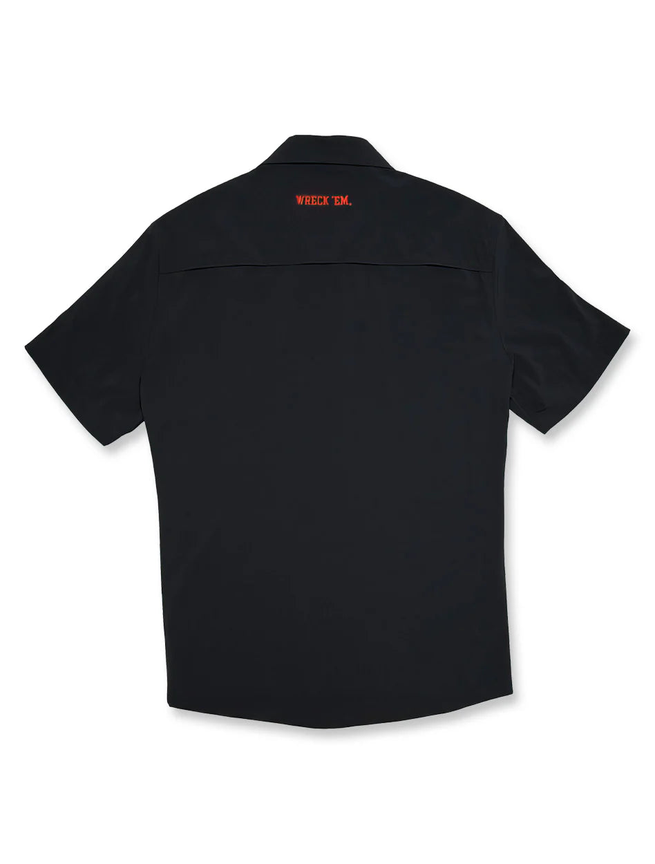"Snaps" TTU Men's Short Sleeve Pearl Snap Shirt