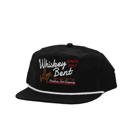 Whiskey Bent All American Black Cap