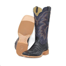 Load image into Gallery viewer, R. Watson Blue Jean Caiman Midnight Men&#39;s Boot
