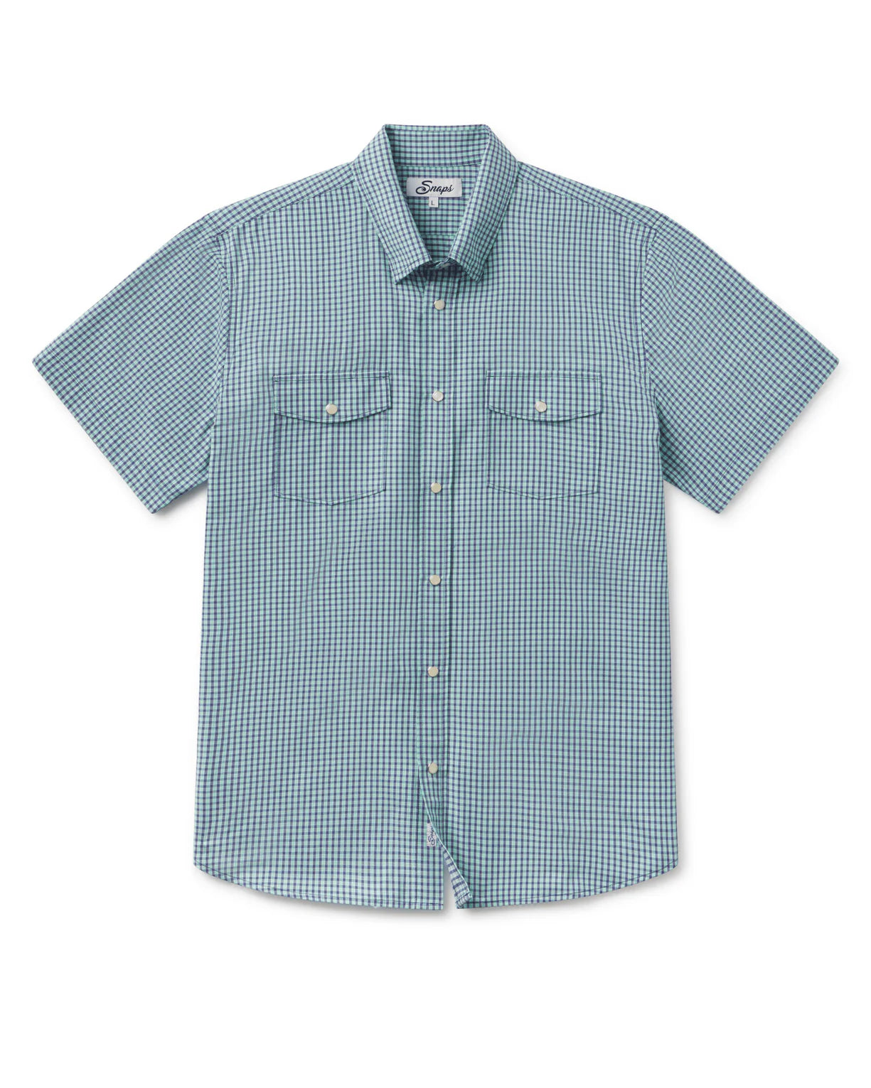 "Snaps" Rambler Featherweight Men's Short Sleeve Pearl Snap Shirt