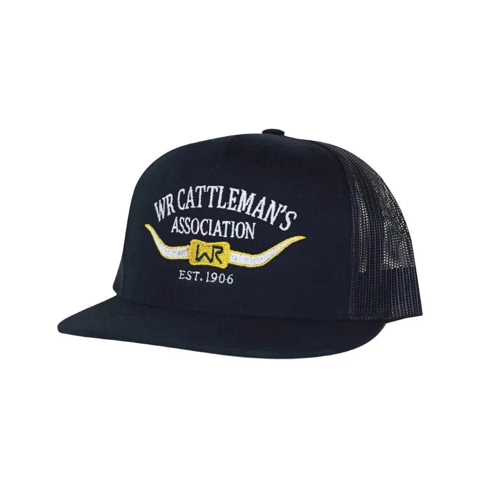 Whiskey Bent Boss Hog Black Cap