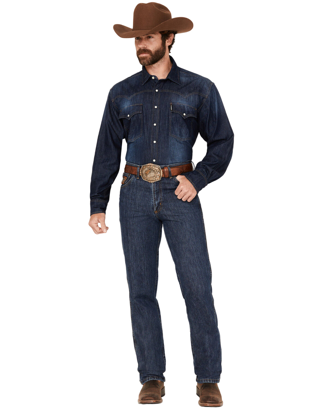 Cinch Bronze Label Dark Wash Men's Jean