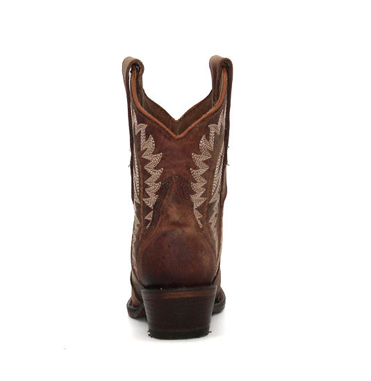 Circle G Ladies' Brown Shortie Boot
