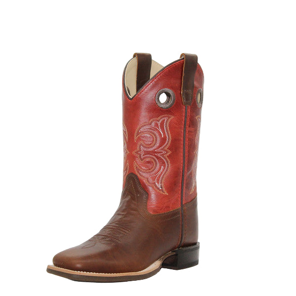 Old West Children's Red Jama Boot
