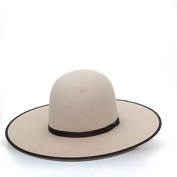 Serratelli 10x Buckskin Open Crown Felt Hat