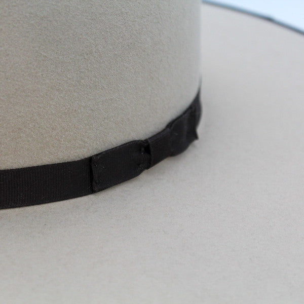 Serratelli 10x Buckskin Open Crown Felt Hat