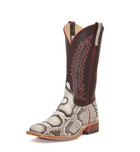 Load image into Gallery viewer, Anderson Bean Exclusive Burmese Python Men&#39;s Boot
