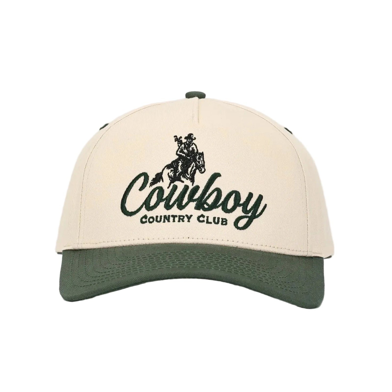 Cowboy Country Club Green Rodeo Golfer Cap