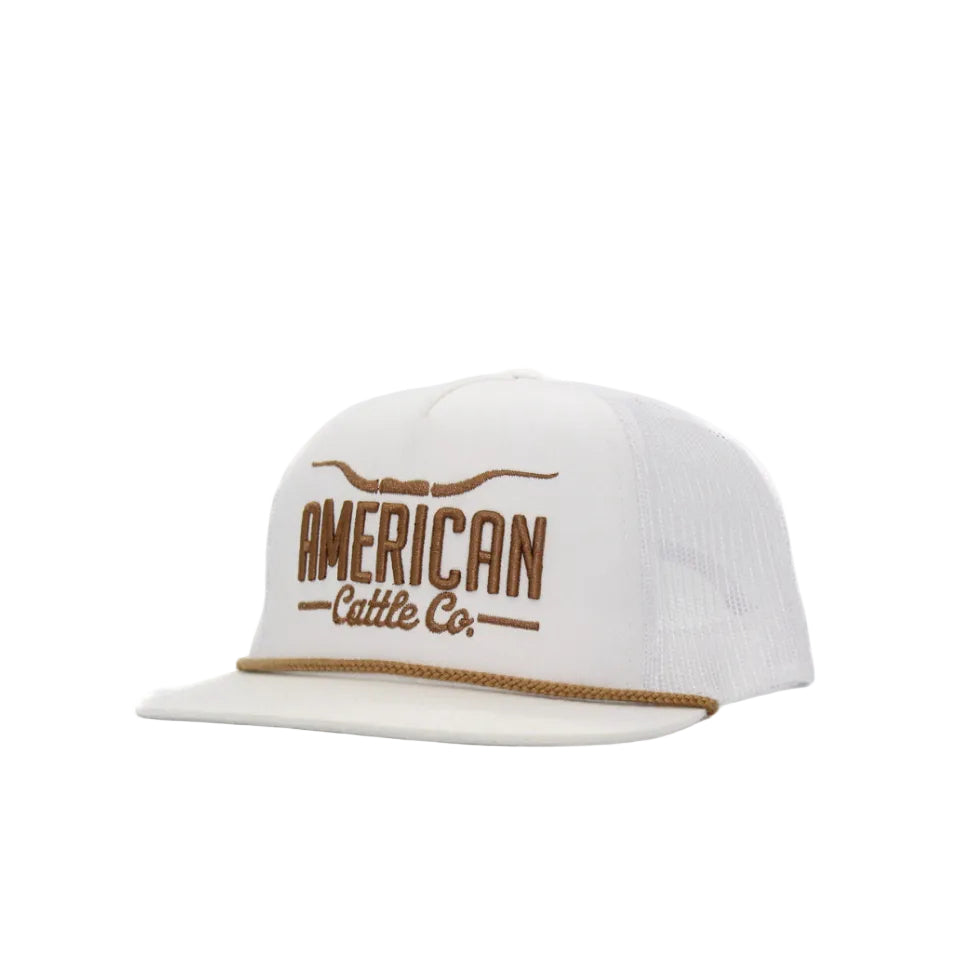 American Cattle Company Rural Cloth Longhorn Cap