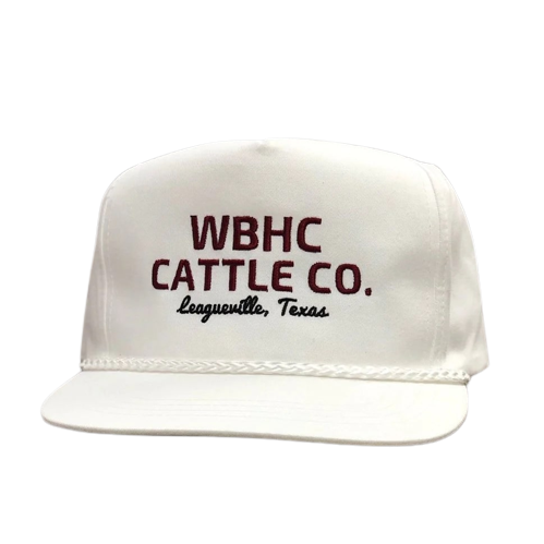 Whiskey Bent White Cattleman Rope Cap – Dollar Western Wear