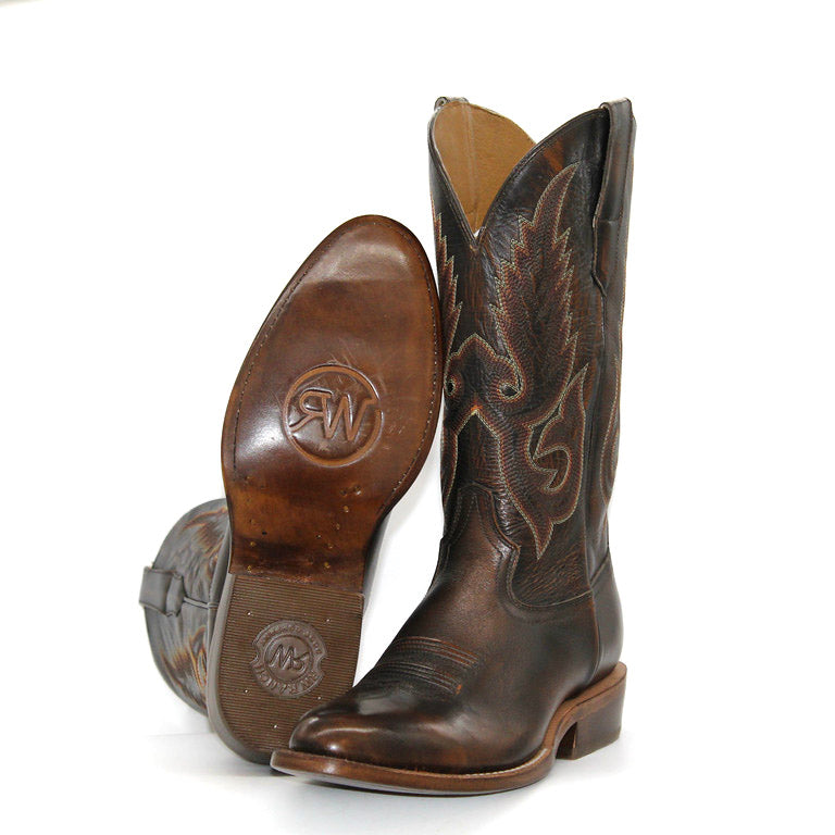 R. Watson Brown Brushoff Cowhide Men's Boot
