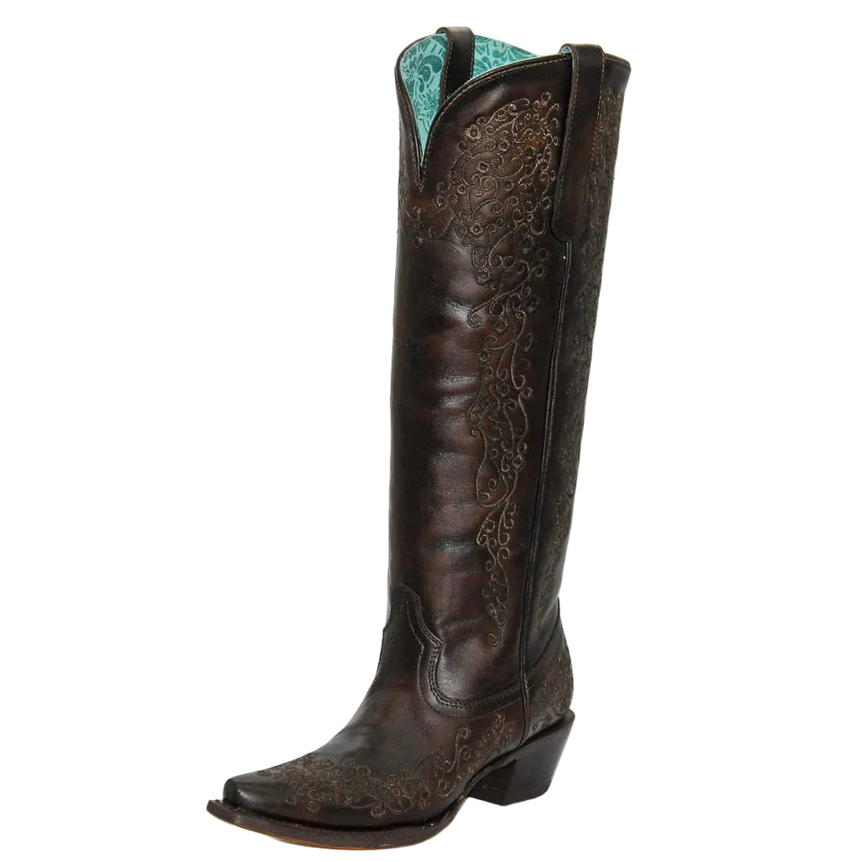 Corral Floral Embroidery Ladies' Boot