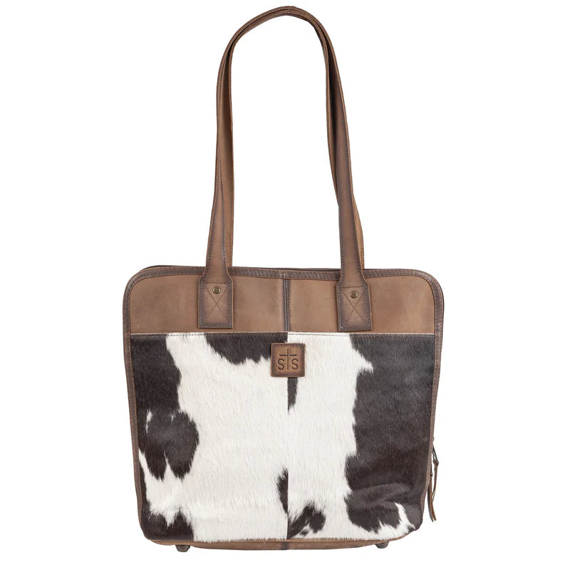 STS Cowhide Laptop Shopper
