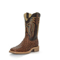 R. Watson Kango Tobacco Full Quill Ostrich Boot