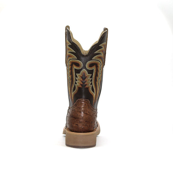 R. Watson Kango Tobacco Full Quill Ostrich Boot