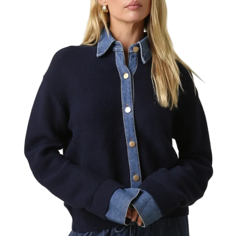 Fashion Go Layered Knit Ladies' Sweater