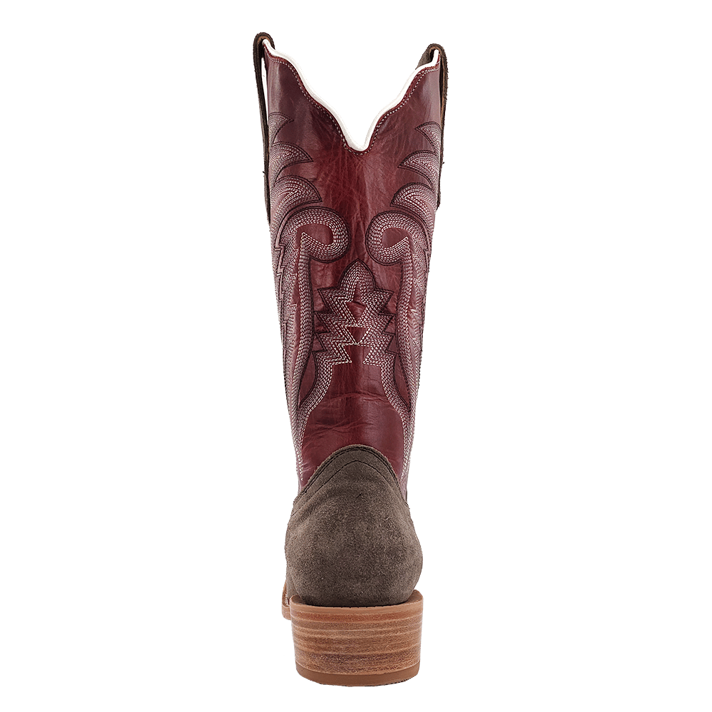 R. Watson Charcoal Roughout Ladies' Boot
