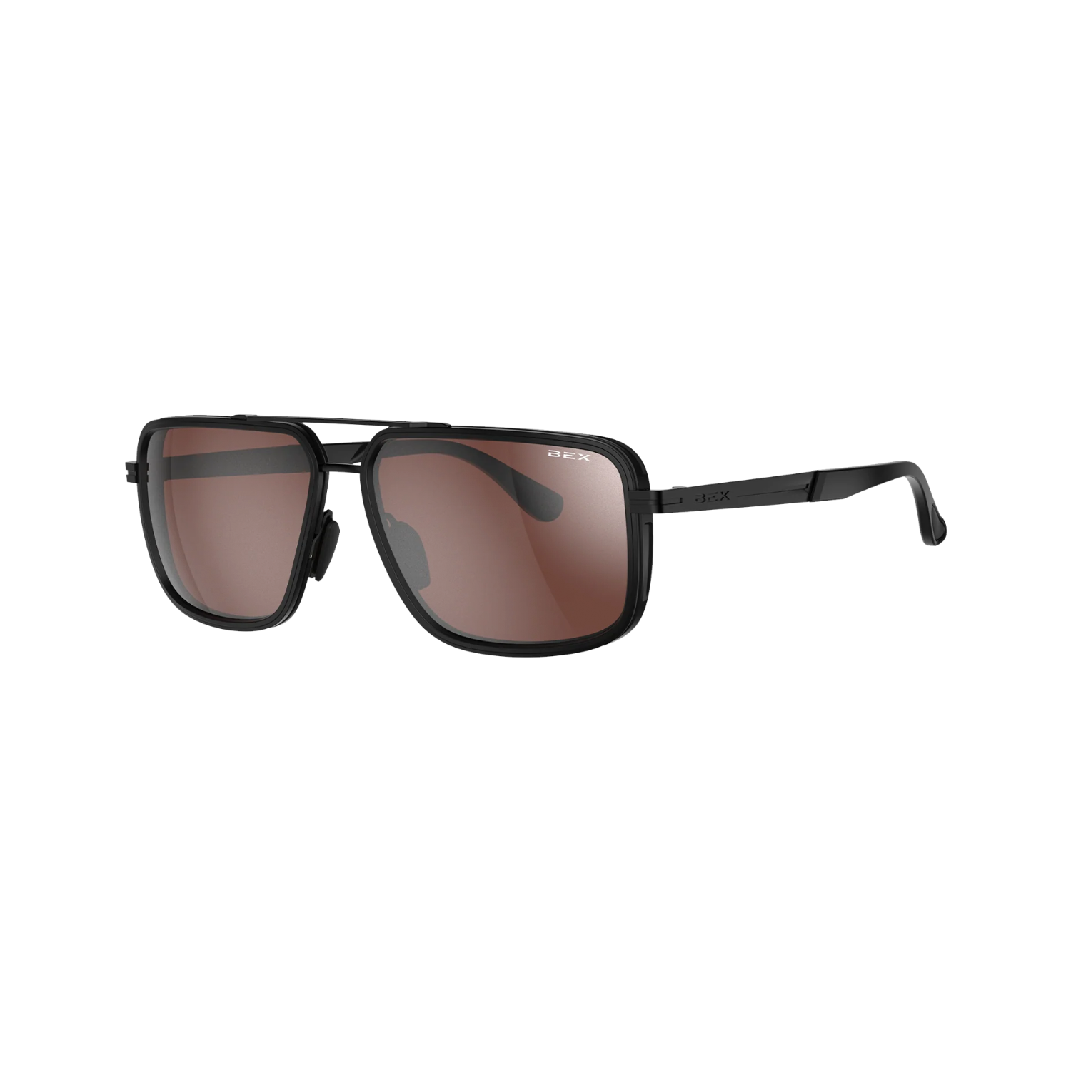 Bex Dusk Black and Brown Sunglasses