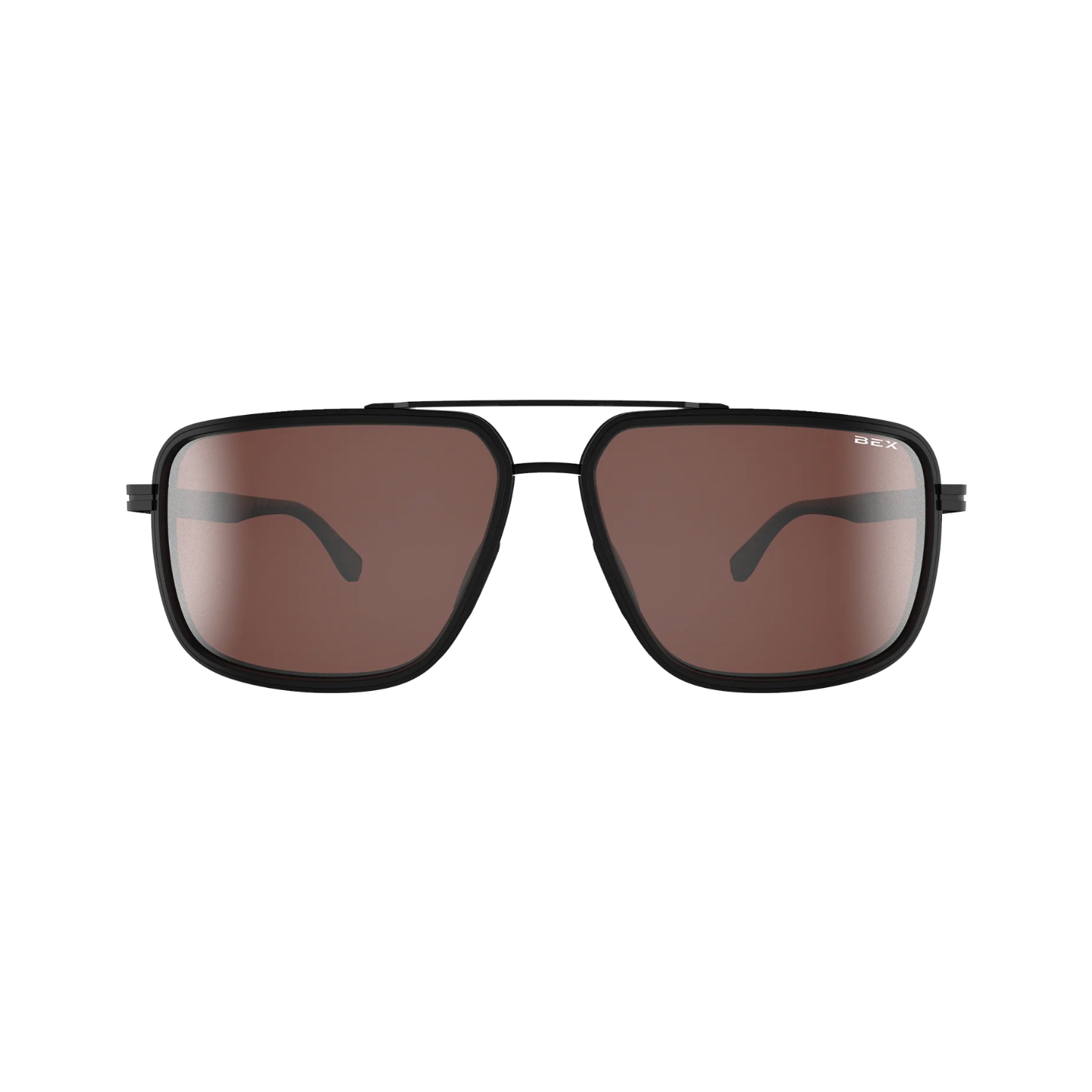 Bex Dusk Black and Brown Sunglasses