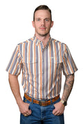 Ferrell "Jackson" Short Sleeve Men's Pearl Snap Shirt
