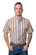 Ferrell "Jackson" Short Sleeve Men's Pearl Snap Shirt