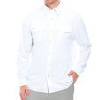 GameGuard White Men's Stockyard Long Sleeve Shirt