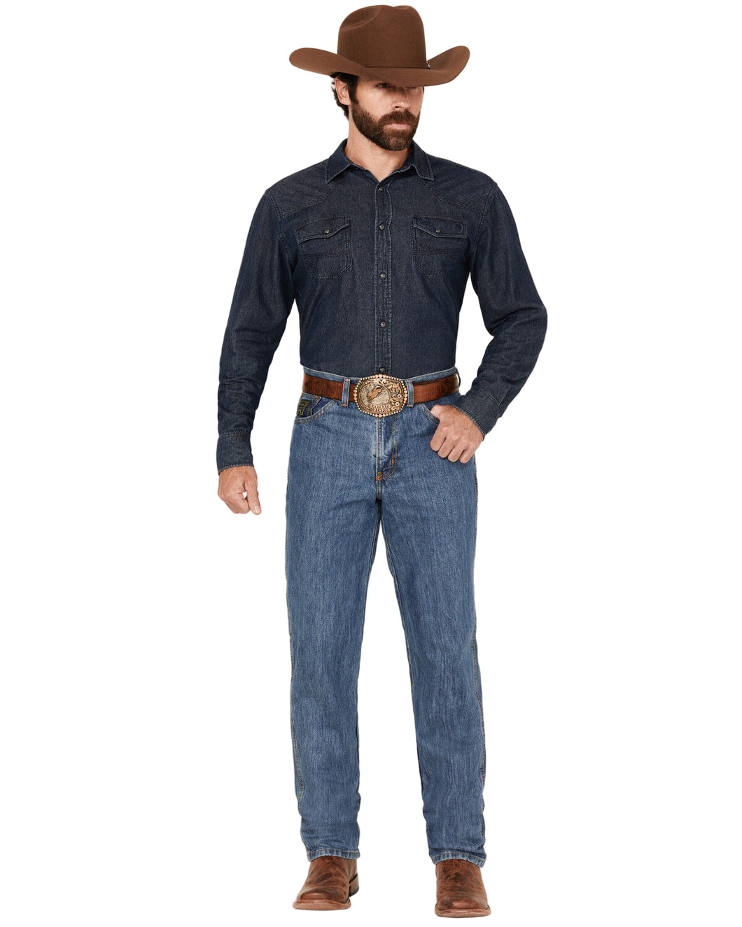 Cinch Green Label Medium Wash Men's Jean