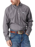 Cinch Grey Classic Fit Men's Shirt