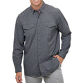 GameGuard Caviar Men's Pearl Snap Long Sleeve Shirt