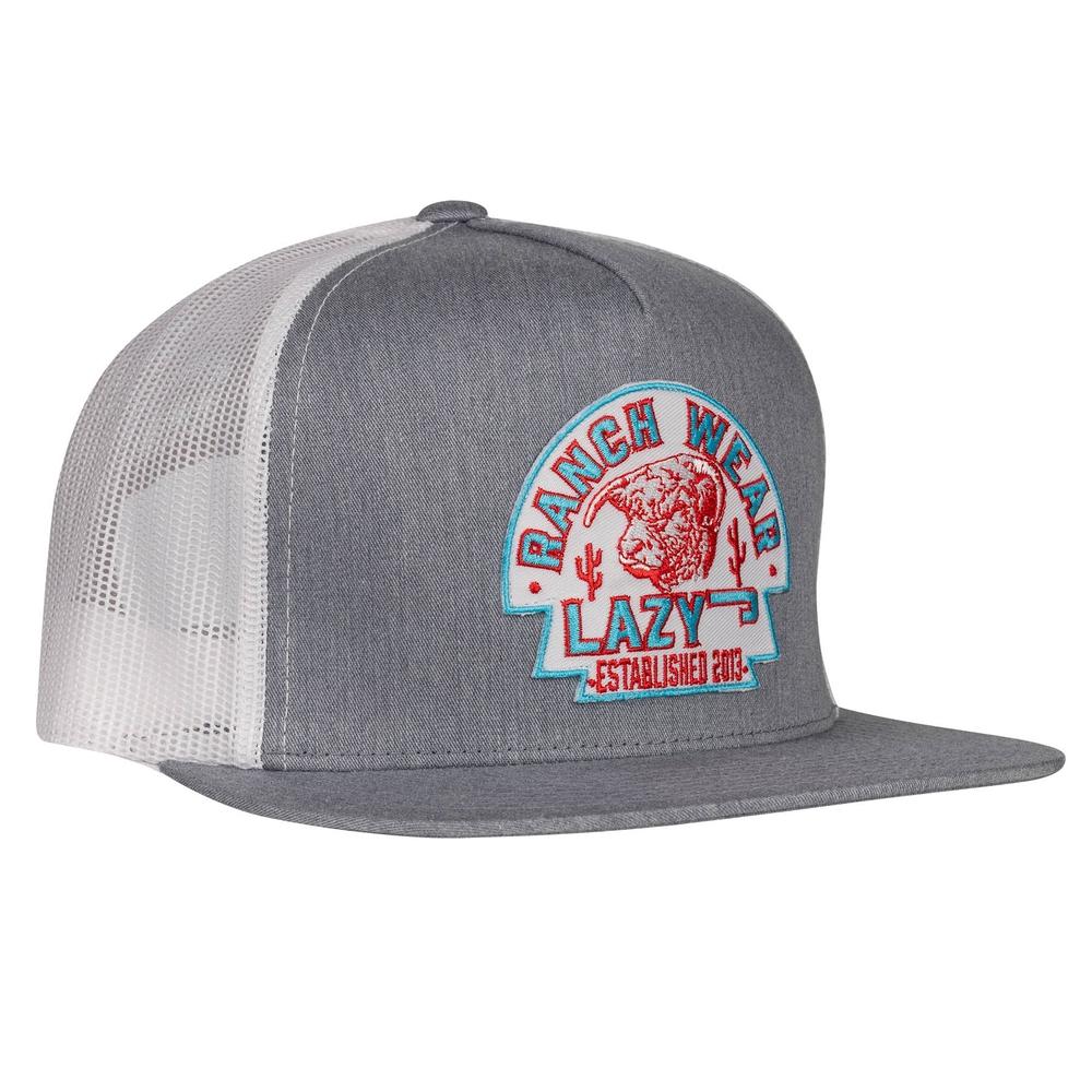 Lazy J Ranch Wear Heather Grey Arrowhead Cap