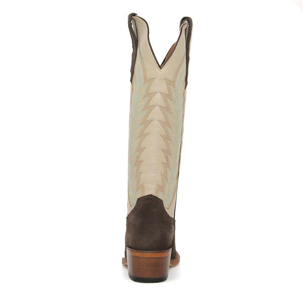 Tanner Mark Chocolate Roughout Helena Ladies' Boot