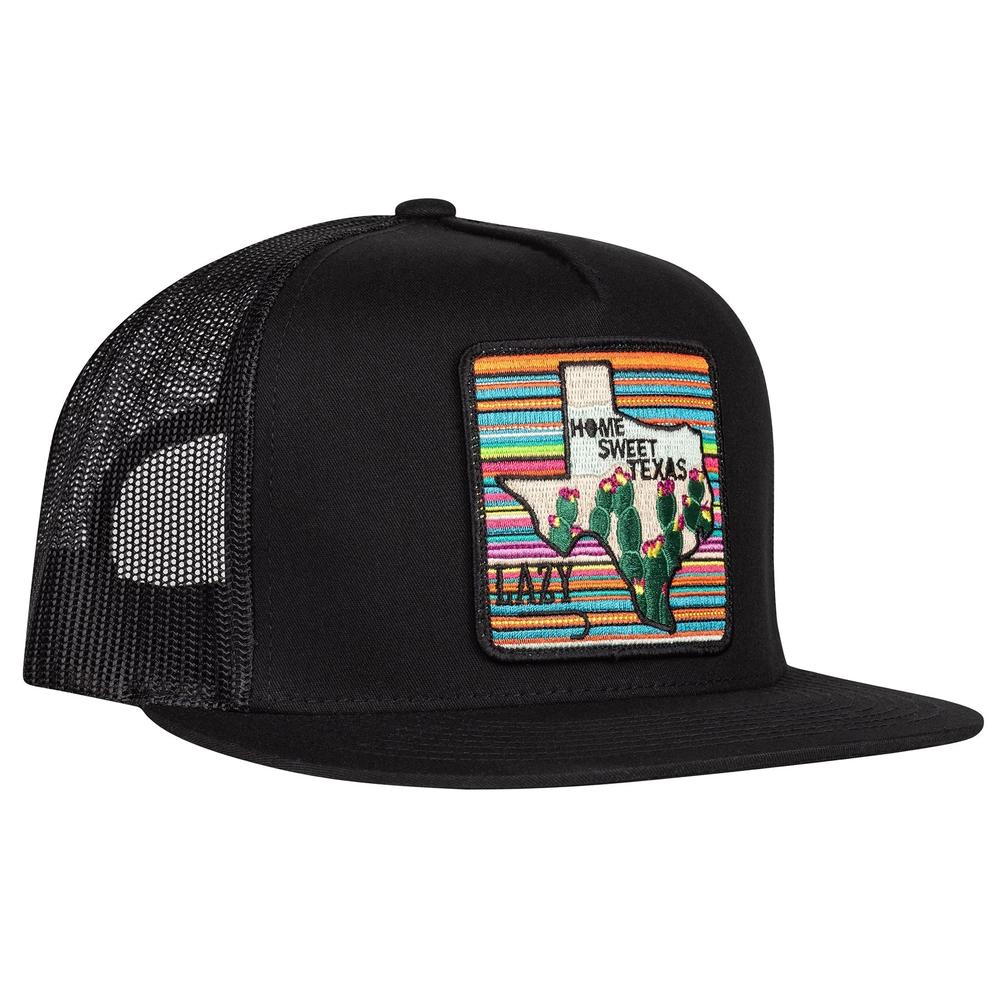 Lazy J Ranch Wear Black Home Sweet Texas Cap