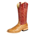 Horsepower Top Hand Antique Saddle Full Quill Ostrich Men's Boot