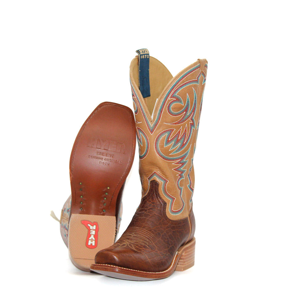 Hyer Men's Hay American Bison Boot