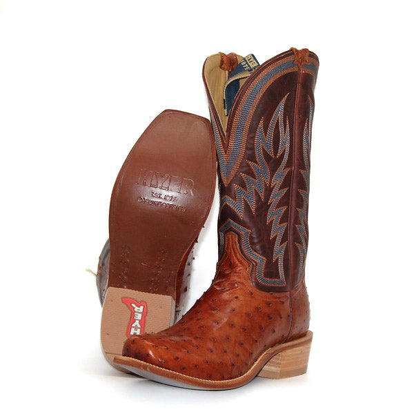 Hyer Culver Ostrich Men's Boot