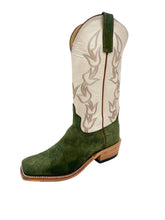 Load image into Gallery viewer, Anderson Bean Exclusive Moss Nubuck Poseidon Men&#39;s Boot
