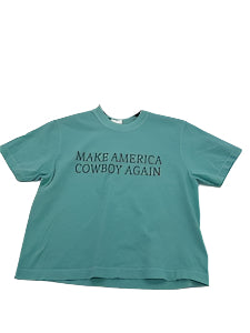 Make America Cowboy Again Cropped T-Shirt
