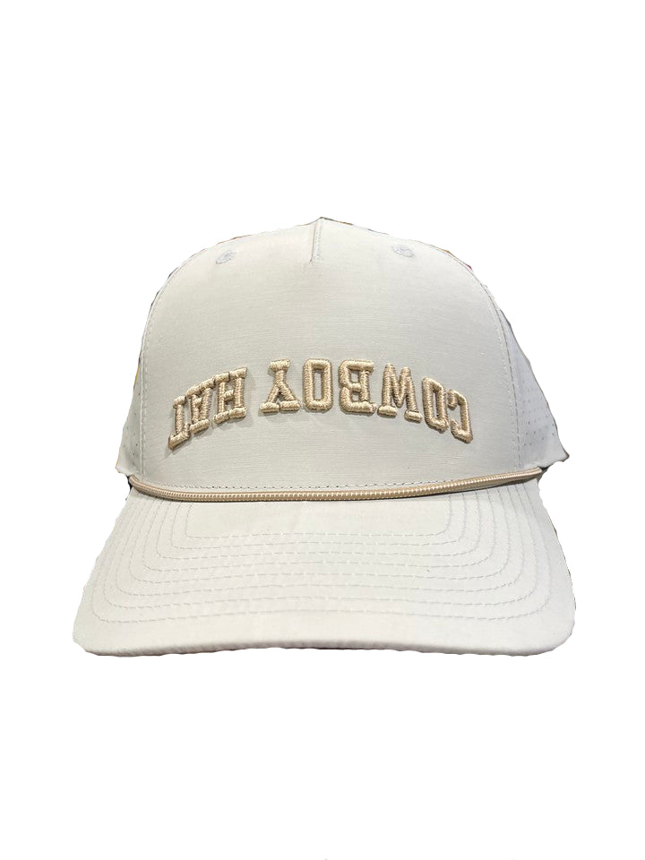 Upside Down Cowboy Cap - Oatmilk