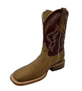 RW Ranch Sundial Burgundy Goat Men's Boot