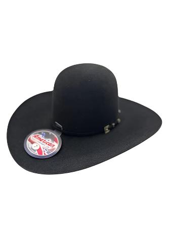 American Hay Company 100x Black Felt Hat