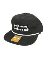 Load image into Gallery viewer, Put It On My Cowboys Tab Cap
