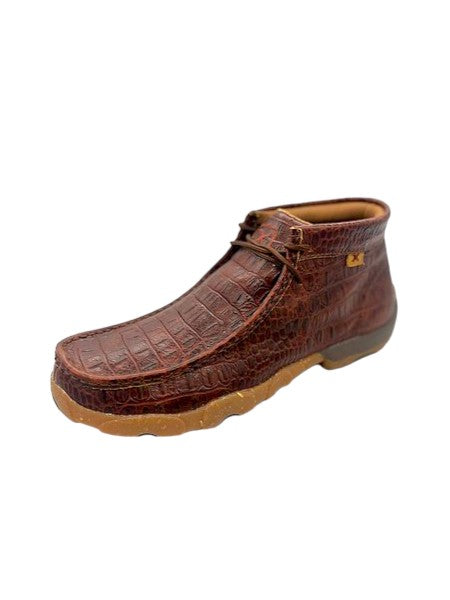 Twisted X Men's Caiman Print Driving Moc