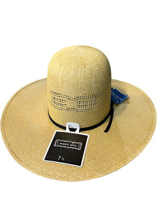 Rodeo King Burlap Bangora Straw Hat