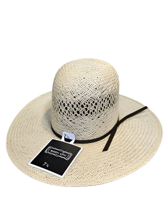 Rodeo King Open Crown Jute Straw Hat