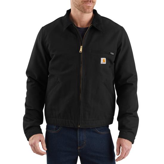 Carhartt Men's Duck Detroit Blanket Lined Jacket