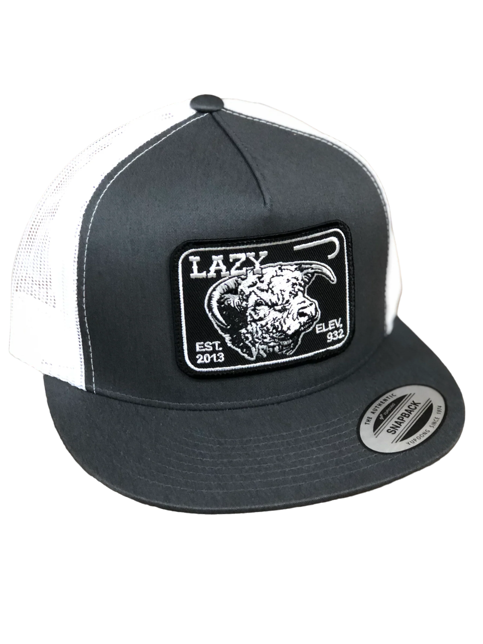 Lazy J Ranch Wear Grey Elevation Cap