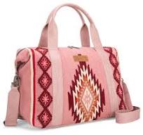 Wrangler Pink Aztec Duffle Bag