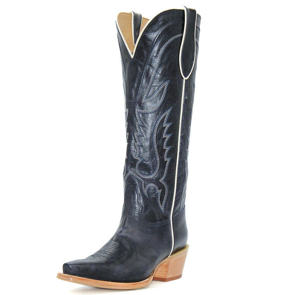 Tony Lama Jess Navy Derby Ladies' Boot