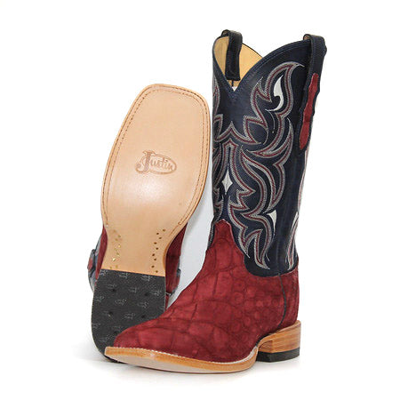 Justin Exclusive Rhubarb Alligator Men's Boot