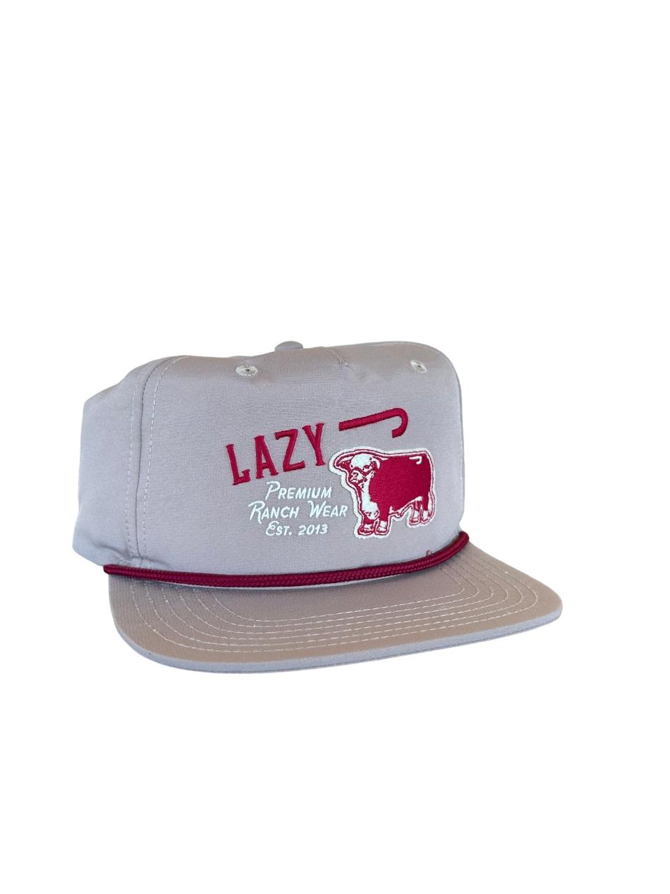 Lazy J Ranch Wear Khaki Premium Ranch Rope Cap
